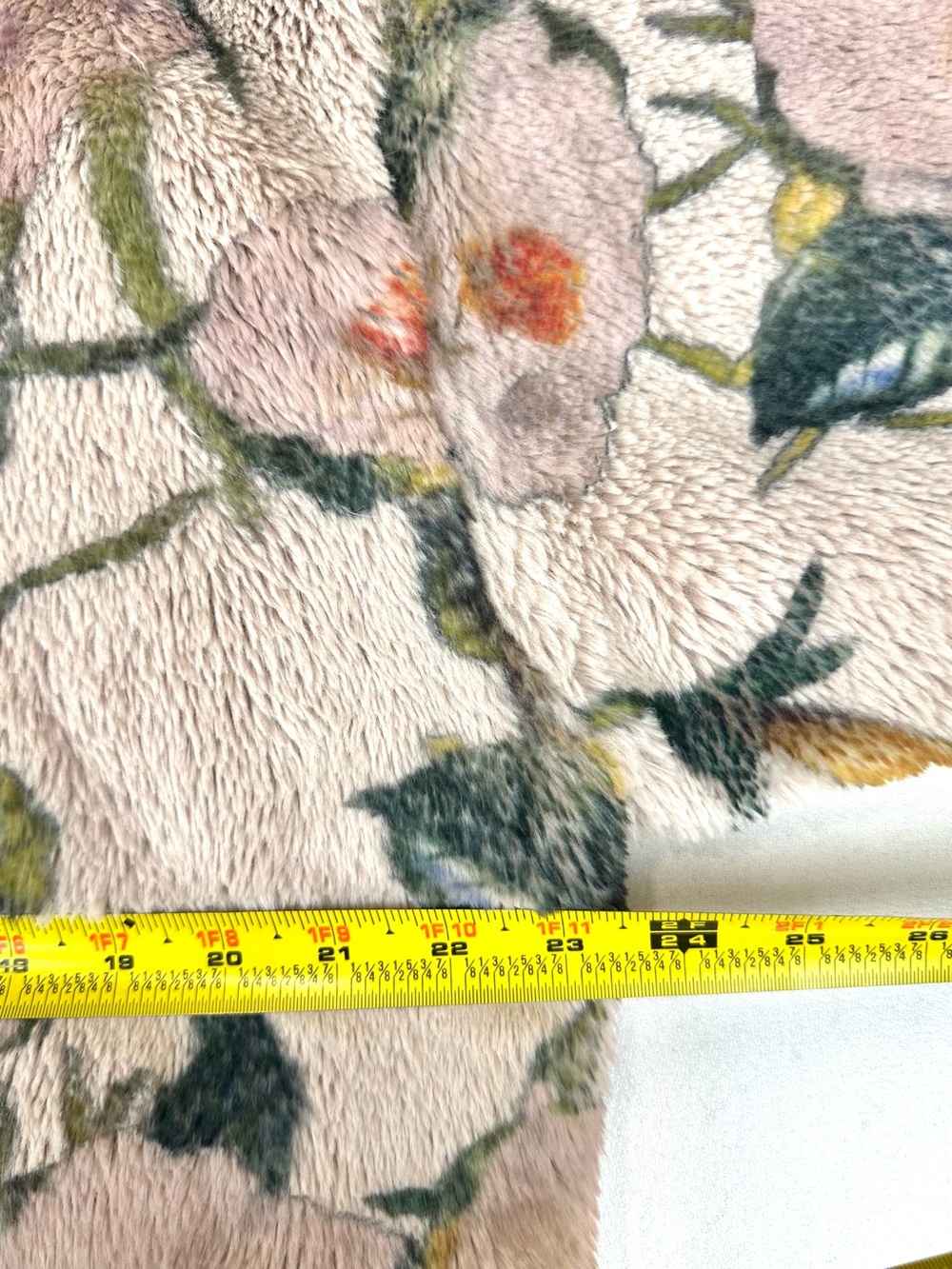 Hutch Anthropologie Florita Faux Fur Floral Zip Up Coat - Picture 11 of 12